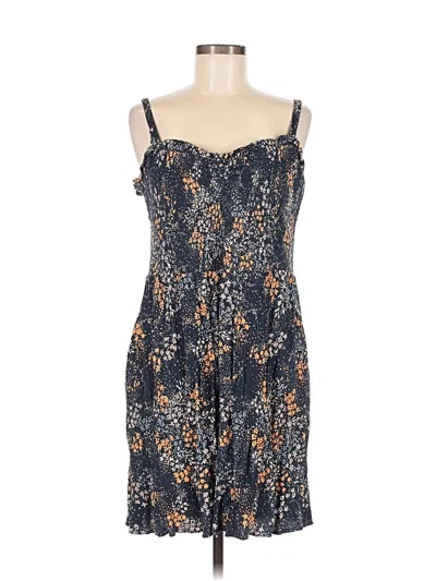 Pre-owned Market & Spruce Casual Dress In Blue