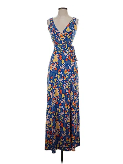 Pre-owned Market & Spruce Casual Dress In Blue