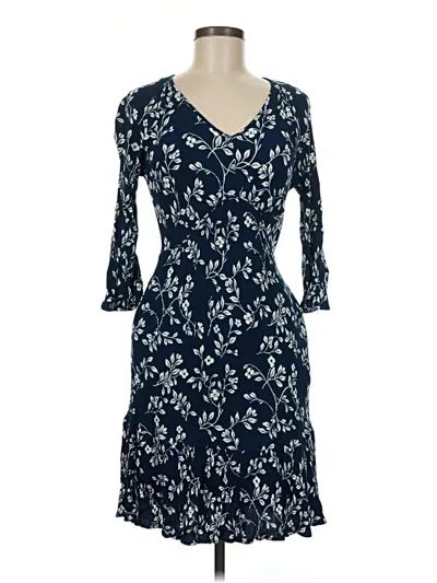 Pre-owned Market & Spruce Casual Dress In Blue