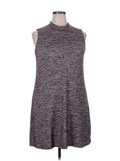 Pre-owned Market & Spruce Casual Dress In Gray