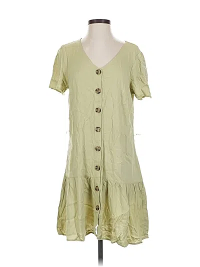 Pre-owned Market & Spruce Casual Dress In Green