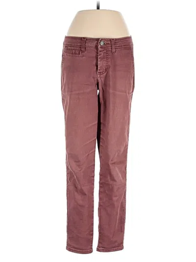 Pre-owned Market & Spruce Casual Pants In Burgundy