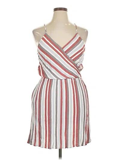 Pre-owned Market & Spruce Cocktail Dress In Gray