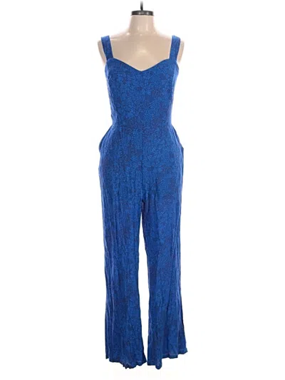 Market & Spruce Jumpsuit In Blue