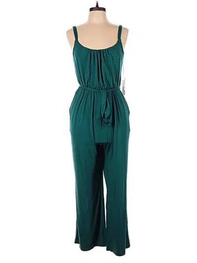 Market & Spruce Jumpsuit In Teal