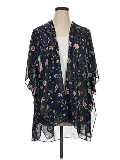 Pre-owned Market & Spruce Kimono In Black