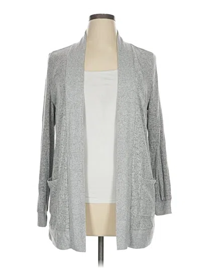 Pre-owned Market & Spruce Kimono In Gray