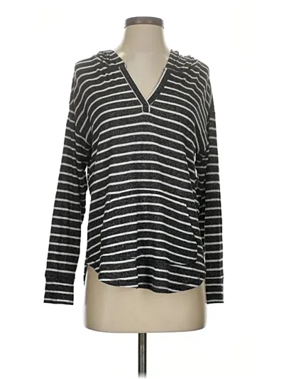 Pre-owned Market & Spruce Long Sleeve Henley Shirt In Gray