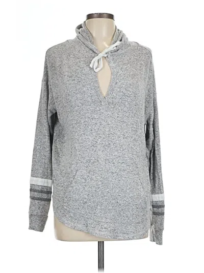 Pre-owned Market & Spruce Long Sleeve Henley Shirt In Gray