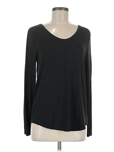 Pre-owned Market & Spruce Long Sleeve T-shirt In Black