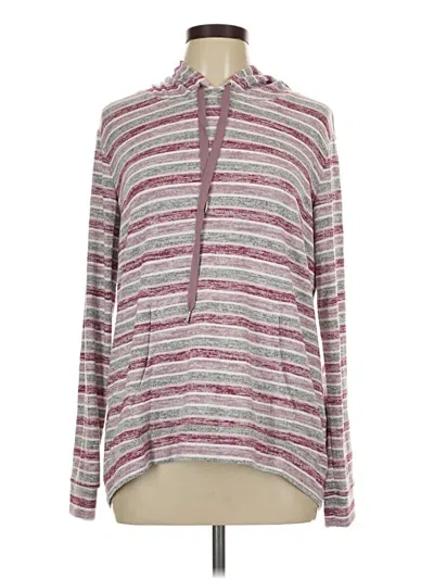 Pre-owned Market & Spruce Long Sleeve T-shirt In Burgundy