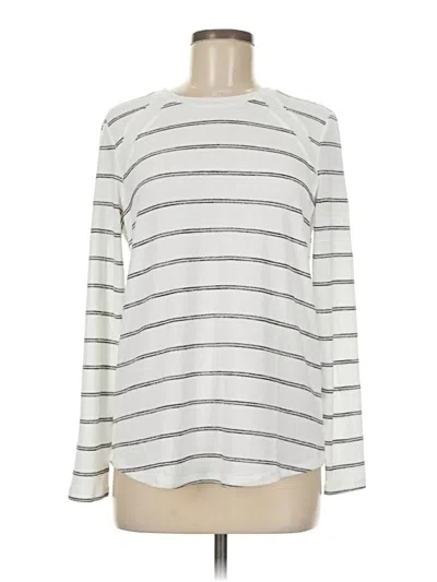 Pre-owned Market & Spruce Long Sleeve T-shirt In Silver