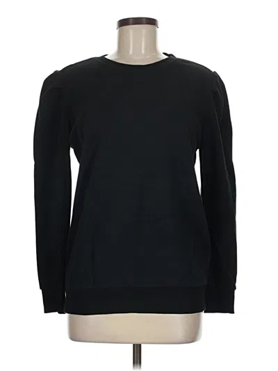 Pre-owned Market & Spruce Pullover Sweater In Black