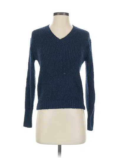 Pre-owned Market & Spruce Pullover Sweater In Blue