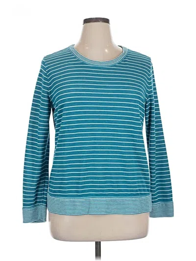 Pre-owned Market & Spruce Pullover Sweater In Blue