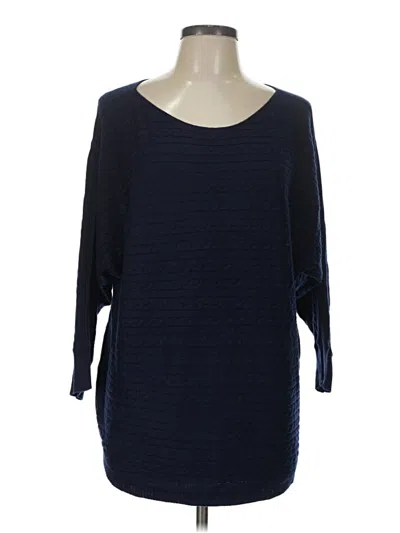 Pre-owned Market & Spruce Pullover Sweater In Blue