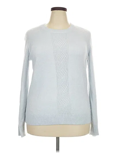 Pre-owned Market & Spruce Pullover Sweater In Blue