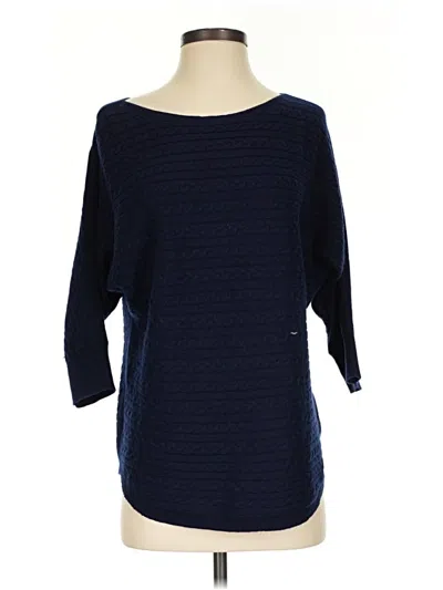 Pre-owned Market & Spruce Pullover Sweater In Blue