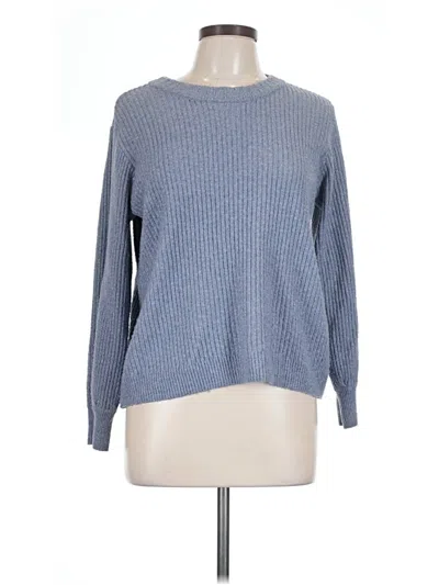 Pre-owned Market & Spruce Pullover Sweater In Blue