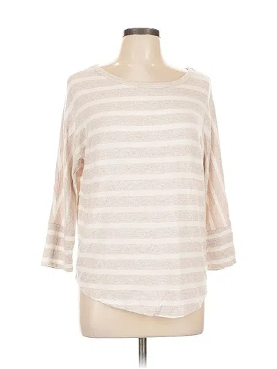 Pre-owned Market & Spruce Pullover Sweater In Brown