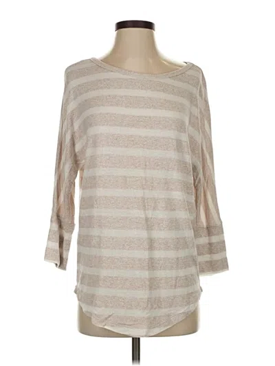 Pre-owned Market & Spruce Pullover Sweater In Brown