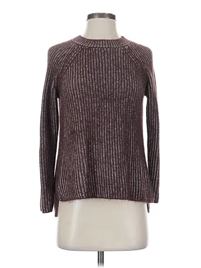 Pre-owned Market & Spruce Pullover Sweater In Brown