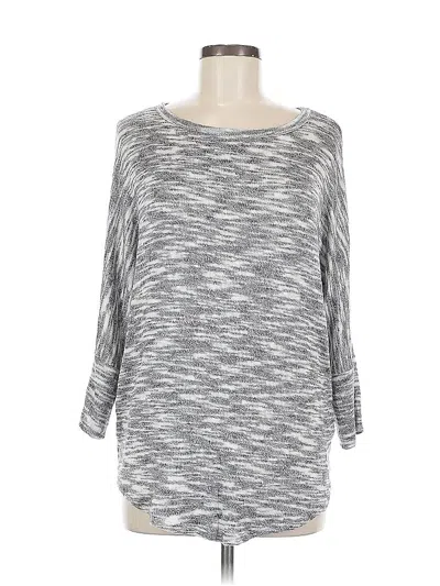 Pre-owned Market & Spruce Pullover Sweater In Gray