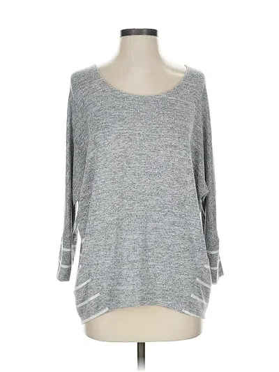 Pre-owned Market & Spruce Pullover Sweater In Gray