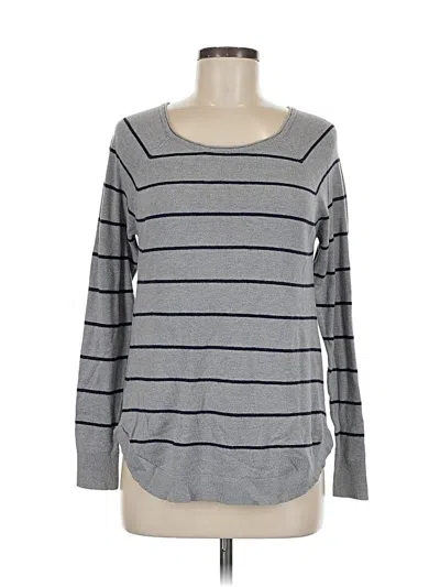 Pre-owned Market & Spruce Pullover Sweater In Gray
