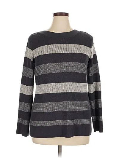 Pre-owned Market & Spruce Pullover Sweater In Gray