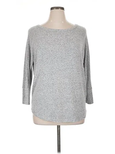 Pre-owned Market & Spruce Pullover Sweater In Gray