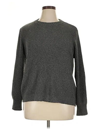 Pre-owned Market & Spruce Pullover Sweater In Gray