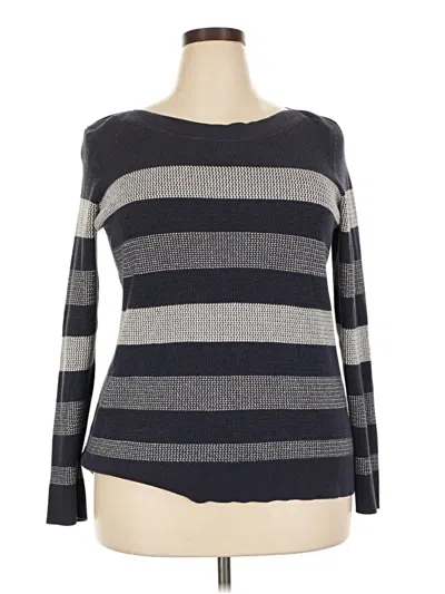 Pre-owned Market & Spruce Pullover Sweater In Gray