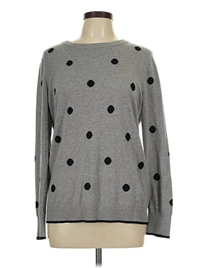 Pre-owned Market & Spruce Pullover Sweater In Gray
