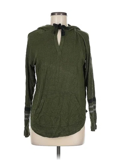 Pre-owned Market & Spruce Pullover Sweater In Green