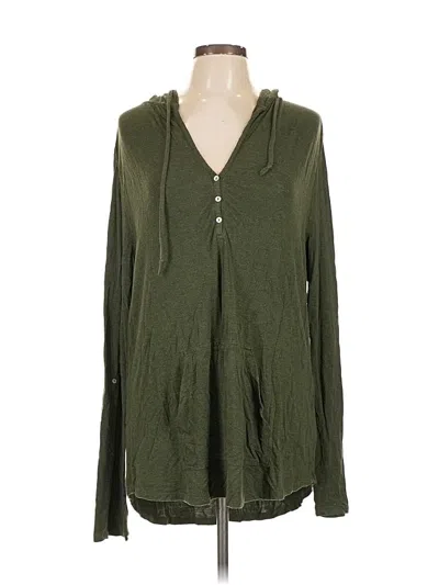 Pre-owned Market & Spruce Pullover Sweater In Green