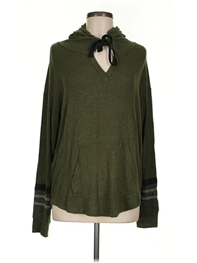 Pre-owned Market & Spruce Pullover Sweater In Green