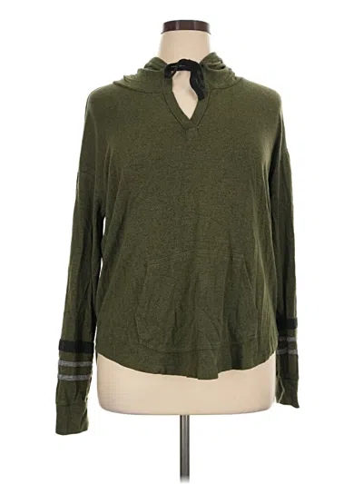 Pre-owned Market & Spruce Pullover Sweater In Green