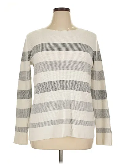 Pre-owned Market & Spruce Pullover Sweater In Ivory