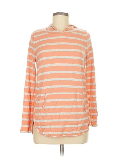 Pre-owned Market & Spruce Pullover Sweater In Orange