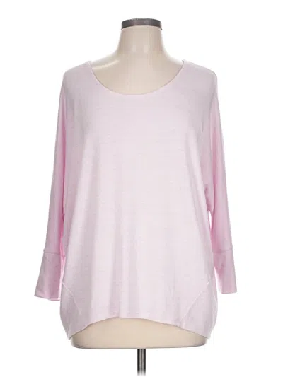 Pre-owned Market & Spruce Pullover Sweater In Pink