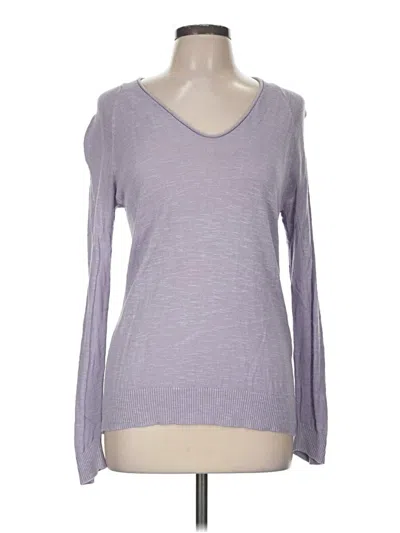Pre-owned Market & Spruce Pullover Sweater In Purple