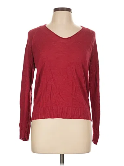 Pre-owned Market & Spruce Pullover Sweater In Red