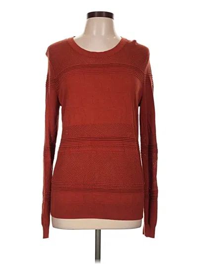 Pre-owned Market & Spruce Pullover Sweater In Red