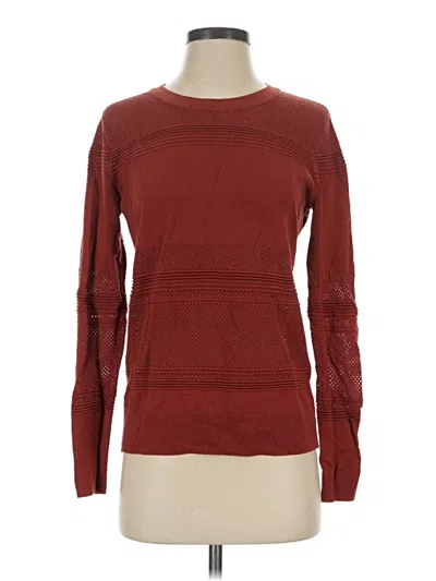 Pre-owned Market & Spruce Pullover Sweater In Red