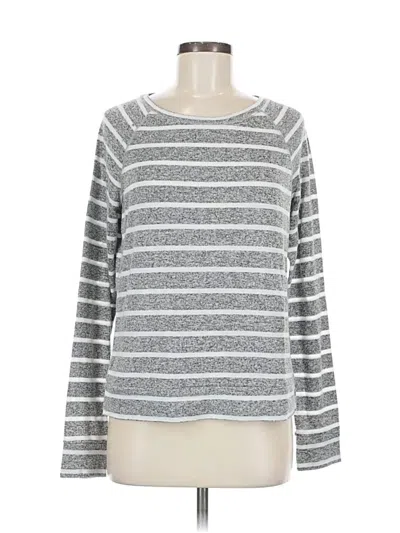 Pre-owned Market & Spruce Pullover Sweater In Silver