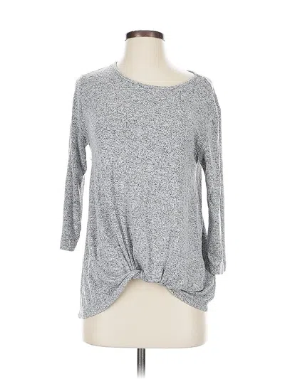 Pre-owned Market & Spruce Pullover Sweater In Silver