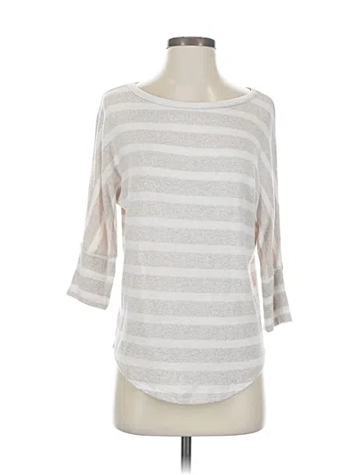 Pre-owned Market & Spruce Pullover Sweater In Silver