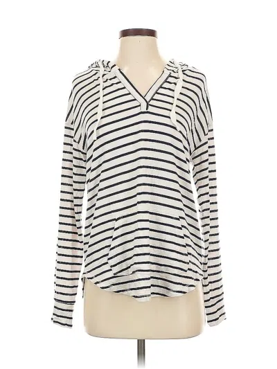 Pre-owned Market & Spruce Pullover Sweater In White