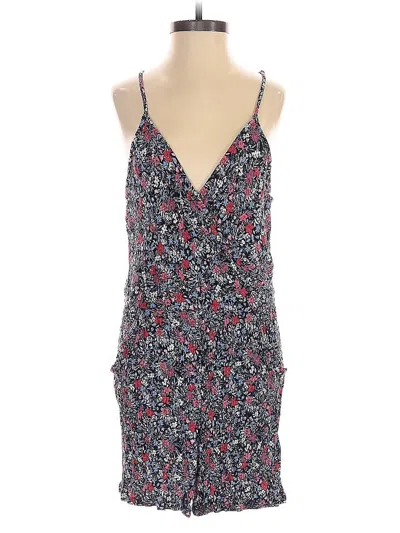 Pre-owned Market & Spruce Romper In Blue